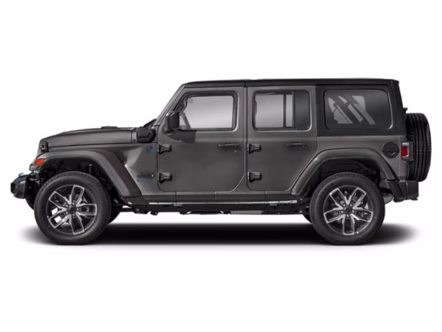 2024 Granite Crystal Metallic Clearcoat Jeep Wrangler Sport S 4xe 4X4 SUV
