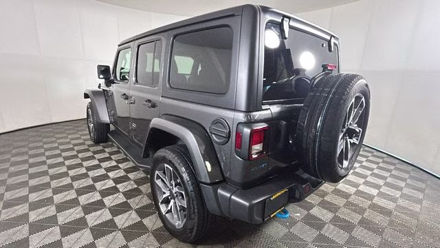 2024 Granite Crystal Metallic Clearcoat Jeep Wrangler Sport S 4xe 4X4 SUV