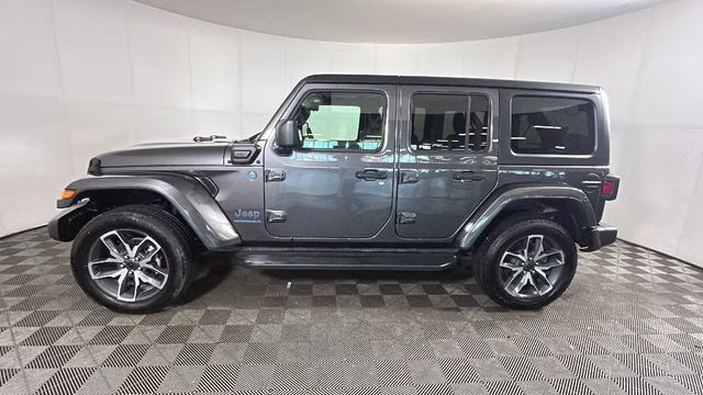 2024 Granite Crystal Metallic Clearcoat Jeep Wrangler Sport S 4xe 4X4 SUV