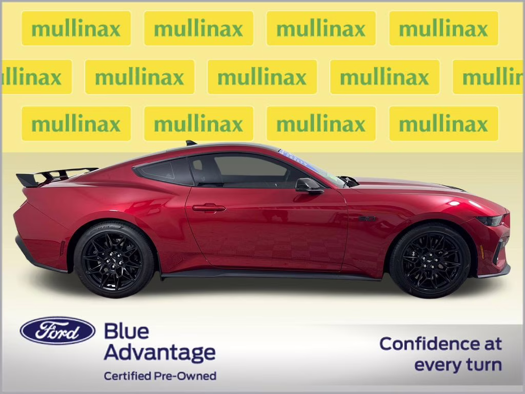 2024 Rapid Red Metallic Tinted Clearcoat Ford Mustang GT Premium RWD Coupe