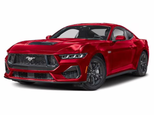 2024 Red Metallic Ford Mustang GT Premium RWD Coupe