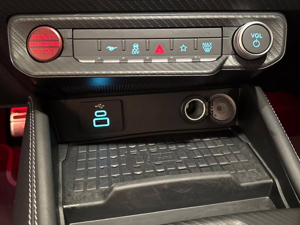 2024 Rapid Red Metallic Tinted Clearcoat Ford Mustang GT Premium RWD Coupe