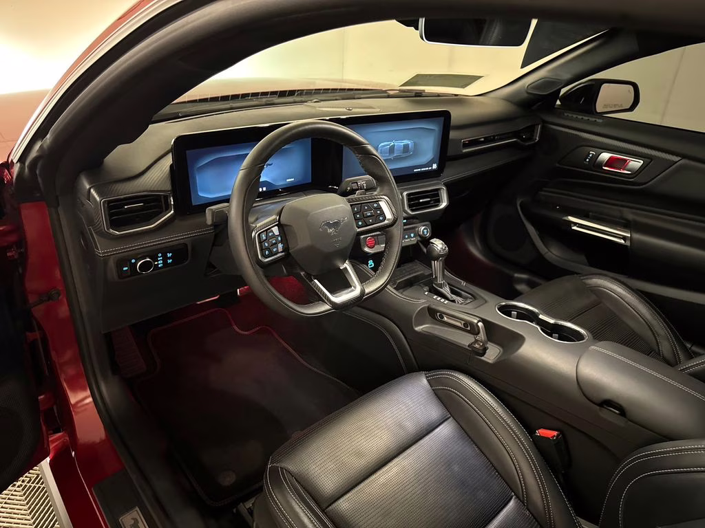 2024 Rapid Red Metallic Tinted Clearcoat Ford Mustang GT Premium RWD Coupe