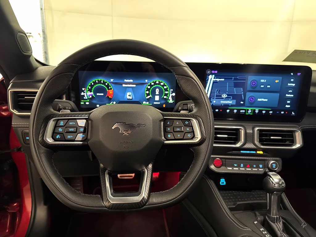 2024 Rapid Red Metallic Tinted Clearcoat Ford Mustang GT Premium RWD Coupe