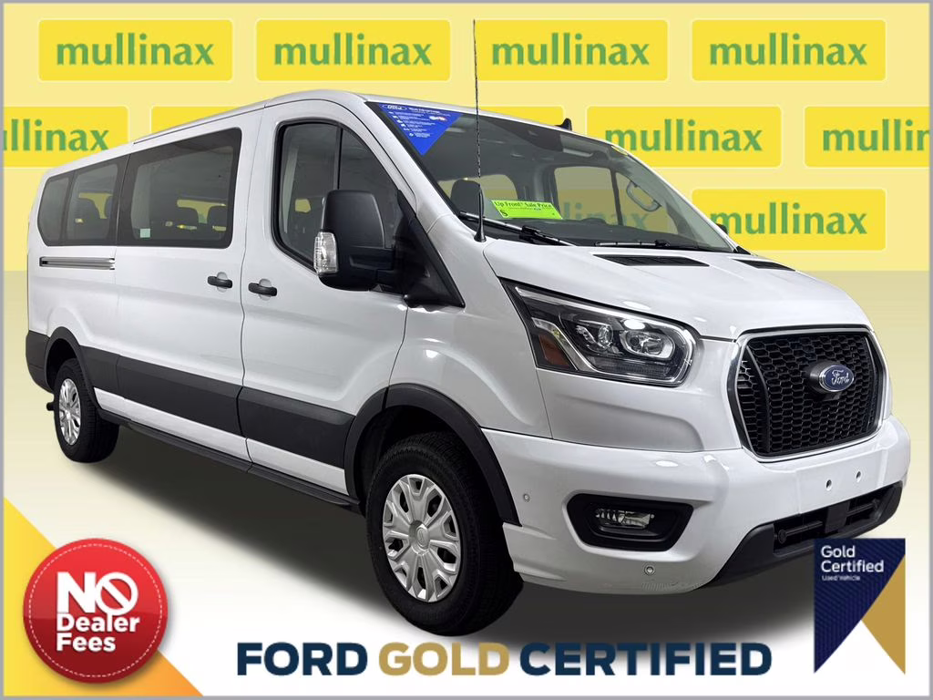 2023 Oxford White Ford Transit-350 XLT RWD Crossover