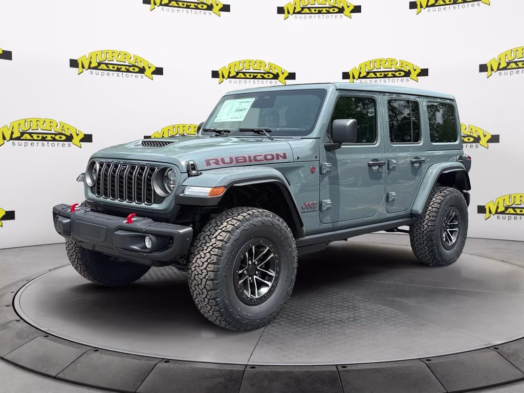 2026 Anvil Clear Coat Jeep Wrangler Rubicon X 4X4 SUV