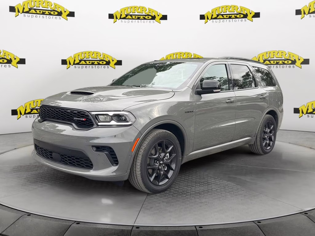 2026 Destroyer Gray Clearcoat Dodge Durango GT Plus HEMI V8 AWD SUV