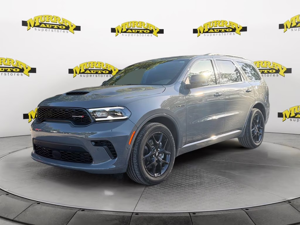 2026 Destroyer Gray Clearcoat Dodge Durango GT Plus HEMI V8 AWD SUV