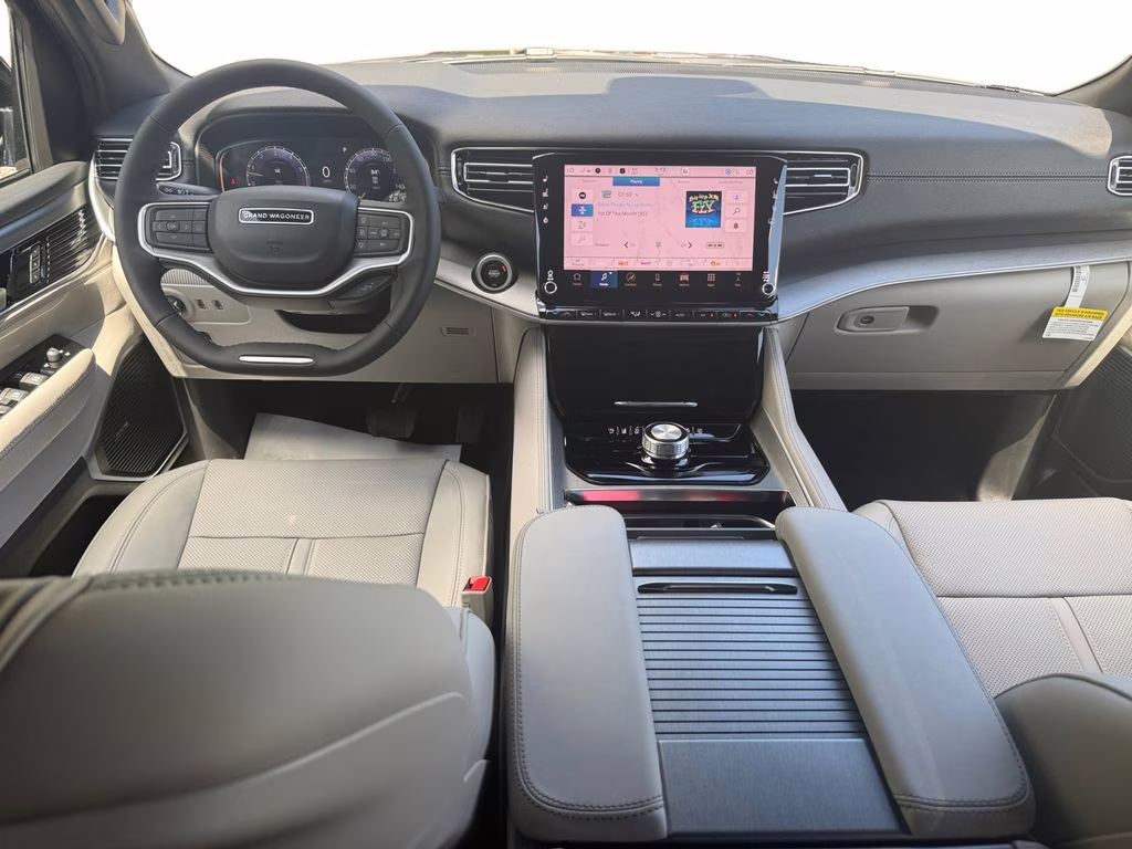 2026 High Gloss Black Jeep Grand Wagoneer RWD SUV