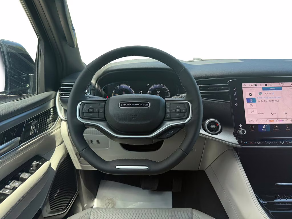 2026 High Gloss Black Jeep Grand Wagoneer RWD SUV