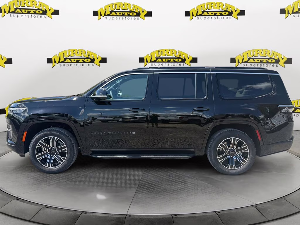 2026 High Gloss Black Jeep Grand Wagoneer RWD SUV