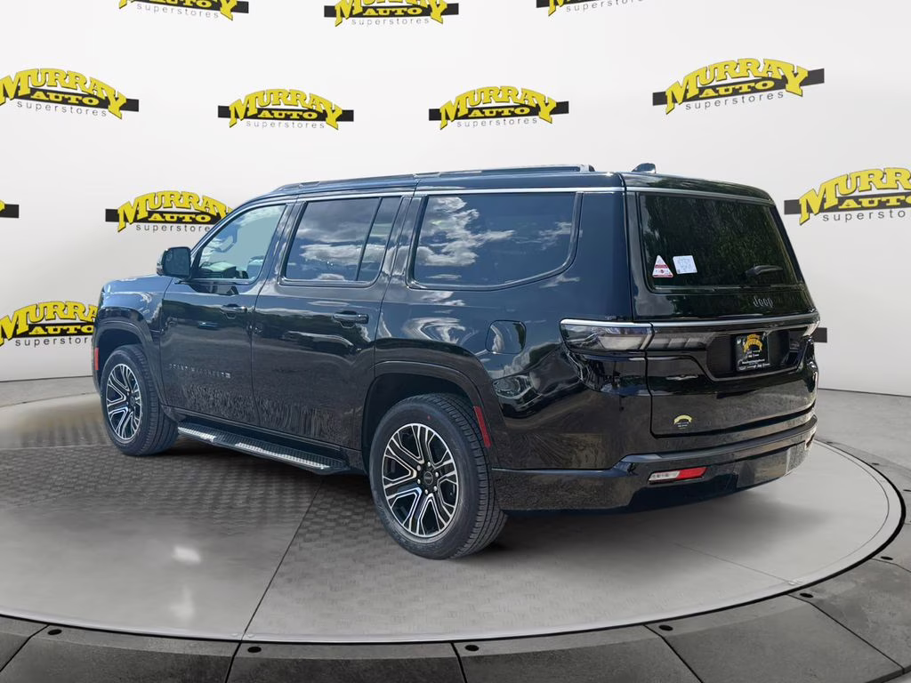 2026 High Gloss Black Jeep Grand Wagoneer RWD SUV