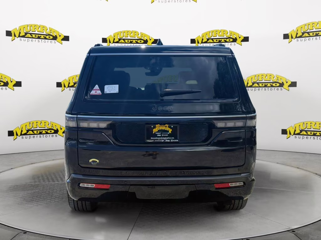 2026 High Gloss Black Jeep Grand Wagoneer RWD SUV