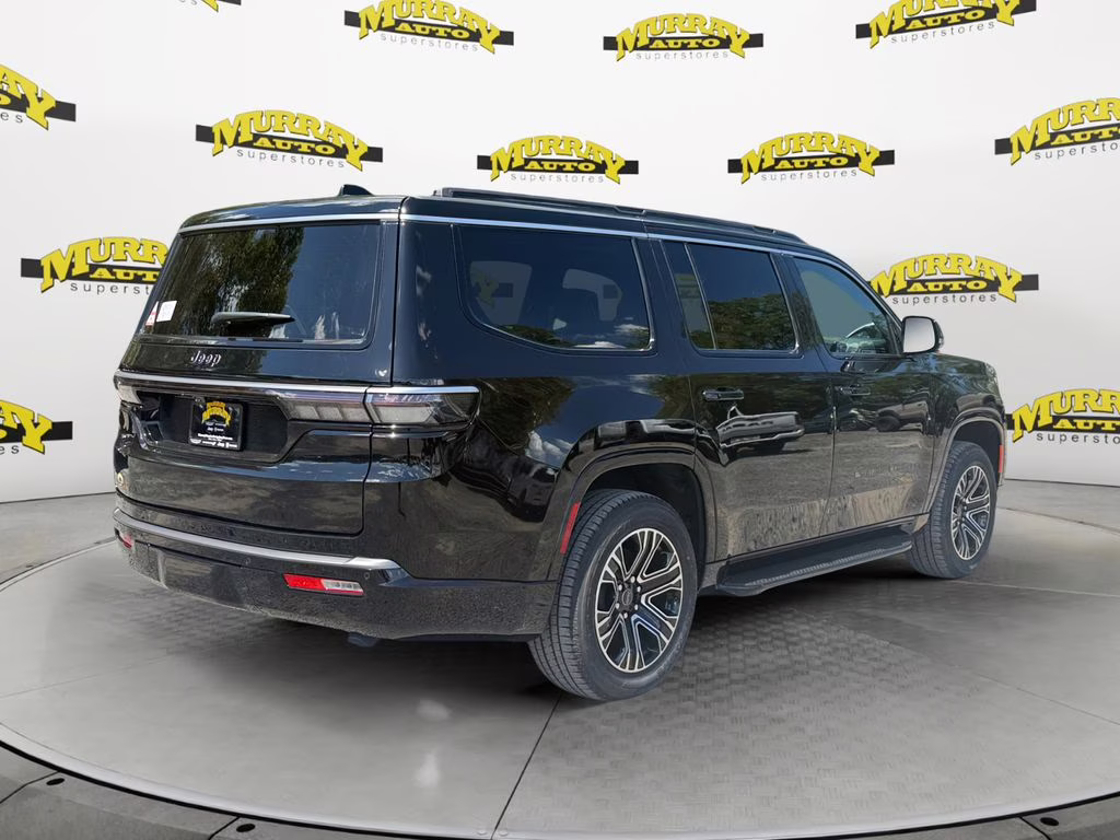 2026 High Gloss Black Jeep Grand Wagoneer RWD SUV