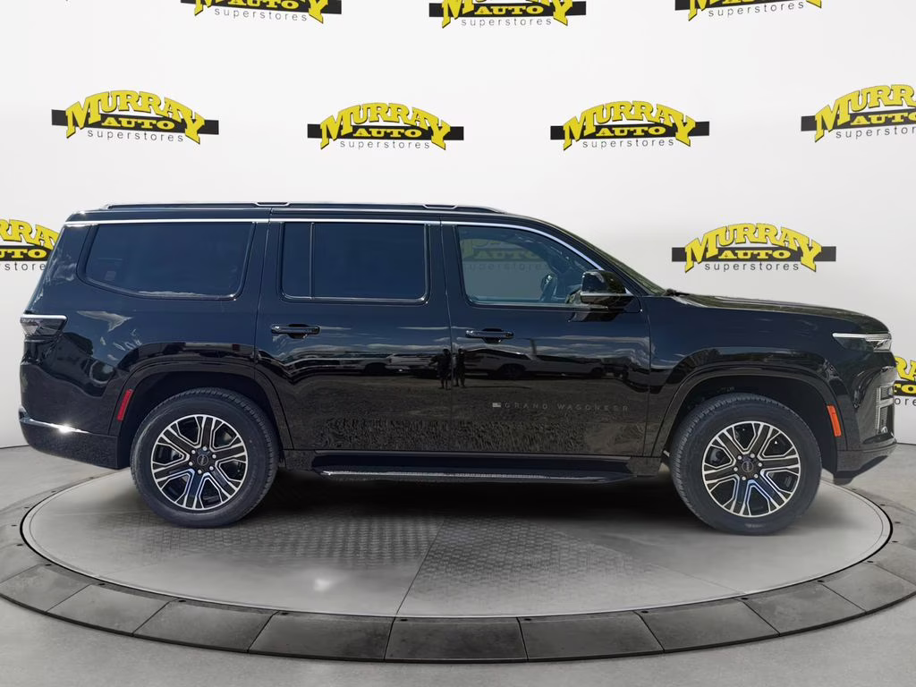 2026 High Gloss Black Jeep Grand Wagoneer RWD SUV