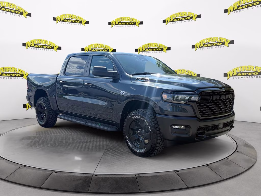 2026 Forged Blue Metallic Ram 1500 Warlock 4X4 Truck