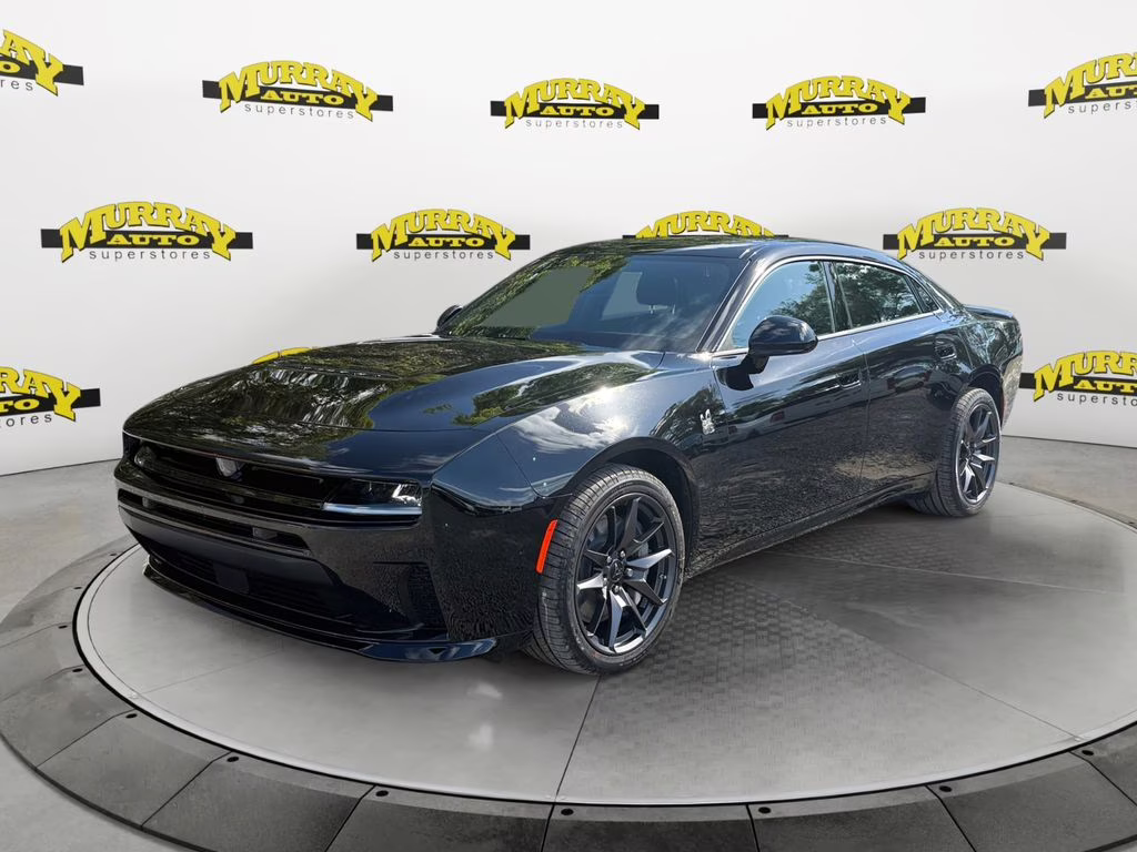 2026 Diamond Black Crystal Pearlcoat Dodge Charger R/T Scat Pack AWD Sedan