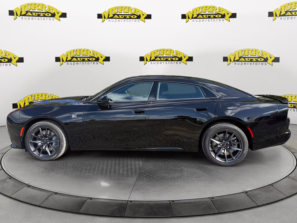 2026 Diamond Black Crystal Pearlcoat Dodge Charger R/T Scat Pack AWD Sedan