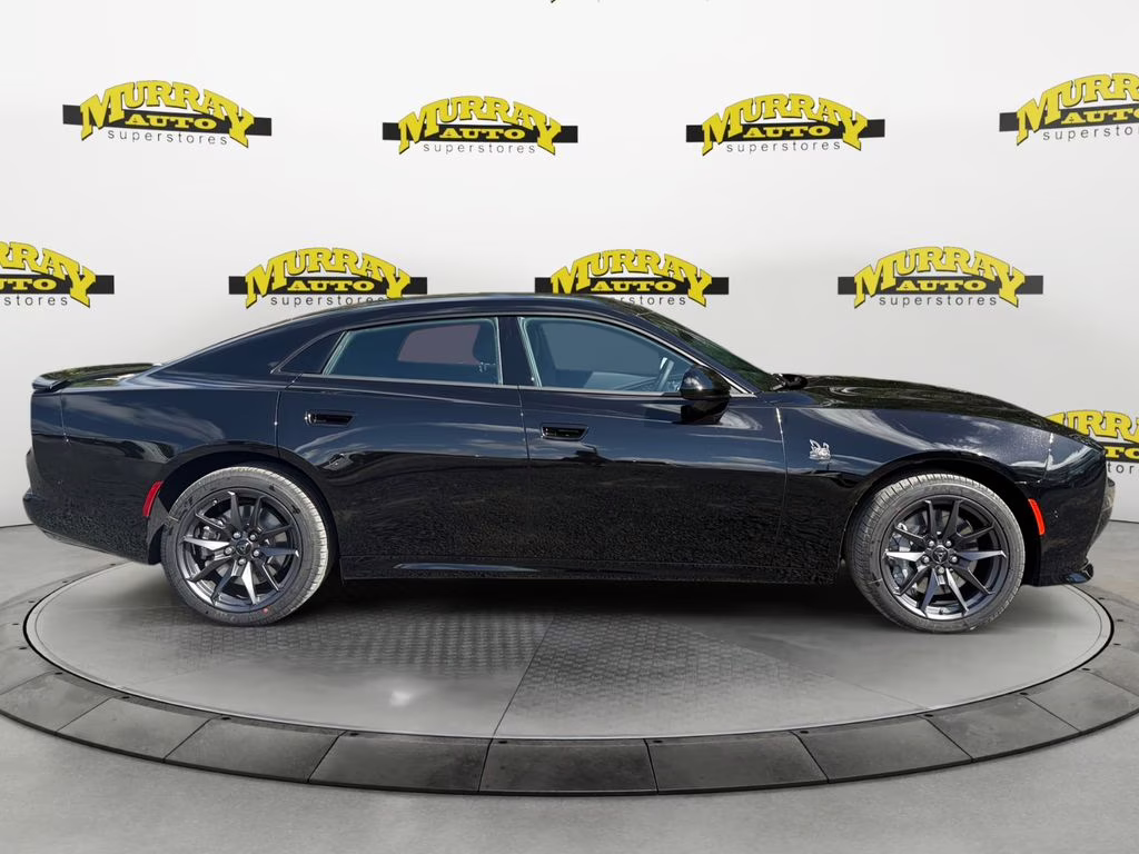 2026 Diamond Black Crystal Pearlcoat Dodge Charger R/T Scat Pack AWD Sedan