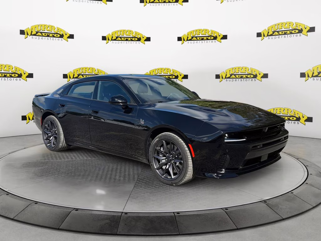 2026 Diamond Black Crystal Pearlcoat Dodge Charger R/T Scat Pack AWD Sedan