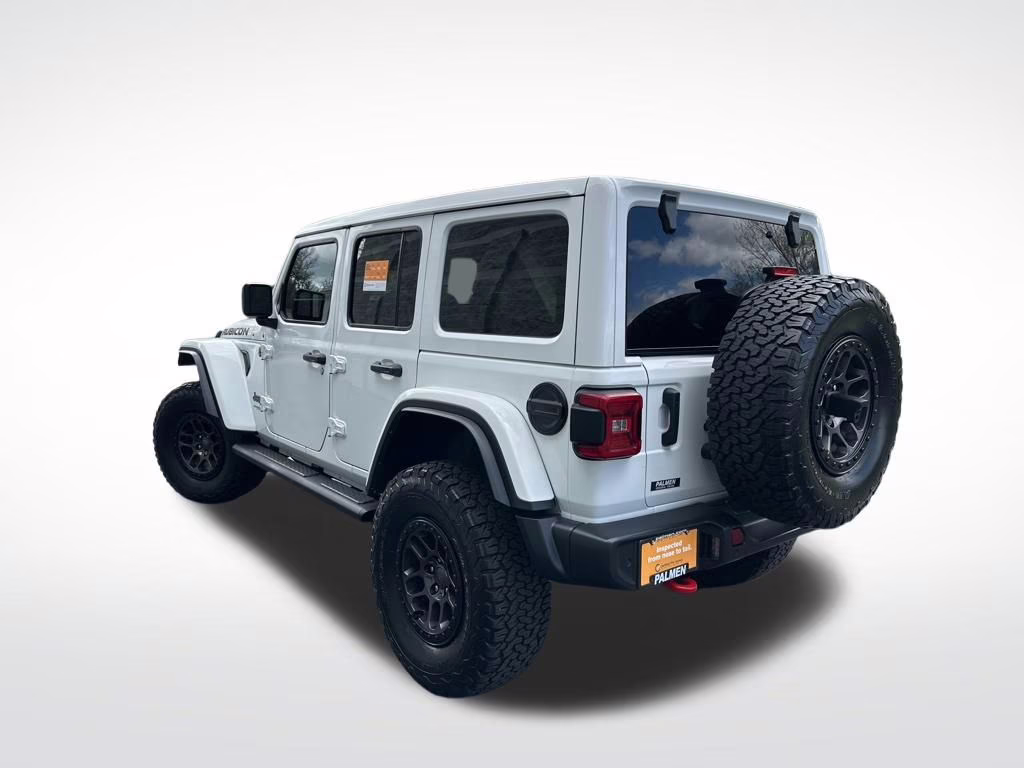 2022 Bright White Clearcoat Jeep Wrangler Unlimited Rubicon 4X4 SUV