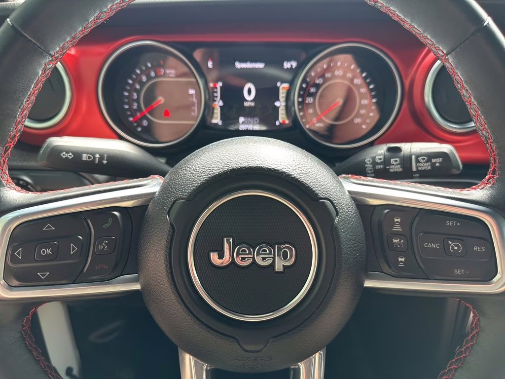 2022 Bright White Clearcoat Jeep Wrangler Unlimited Rubicon 4X4 SUV