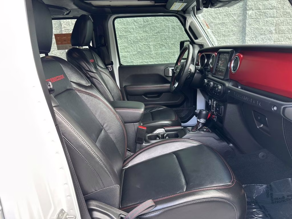 2022 Bright White Clearcoat Jeep Wrangler Unlimited Rubicon 4X4 SUV