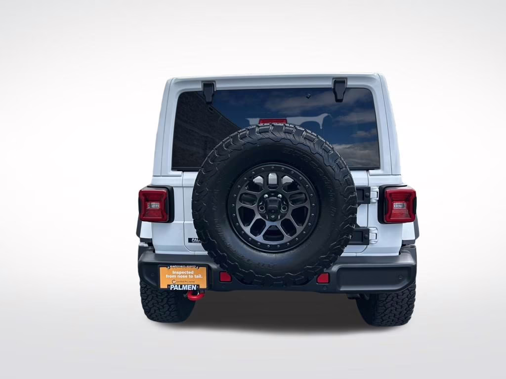 2022 Bright White Clearcoat Jeep Wrangler Unlimited Rubicon 4X4 SUV