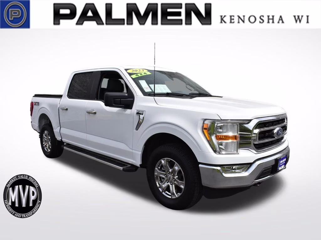 2023 White Ford F-150 XLT 4X4 Truck