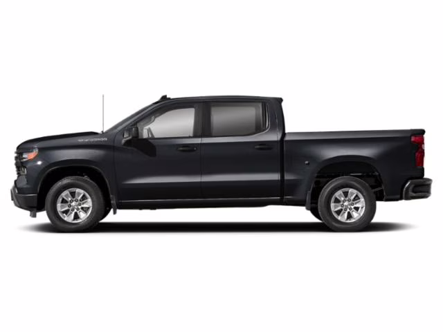 2026 Black Chevrolet Silverado 1500 Custom 4X4 Truck