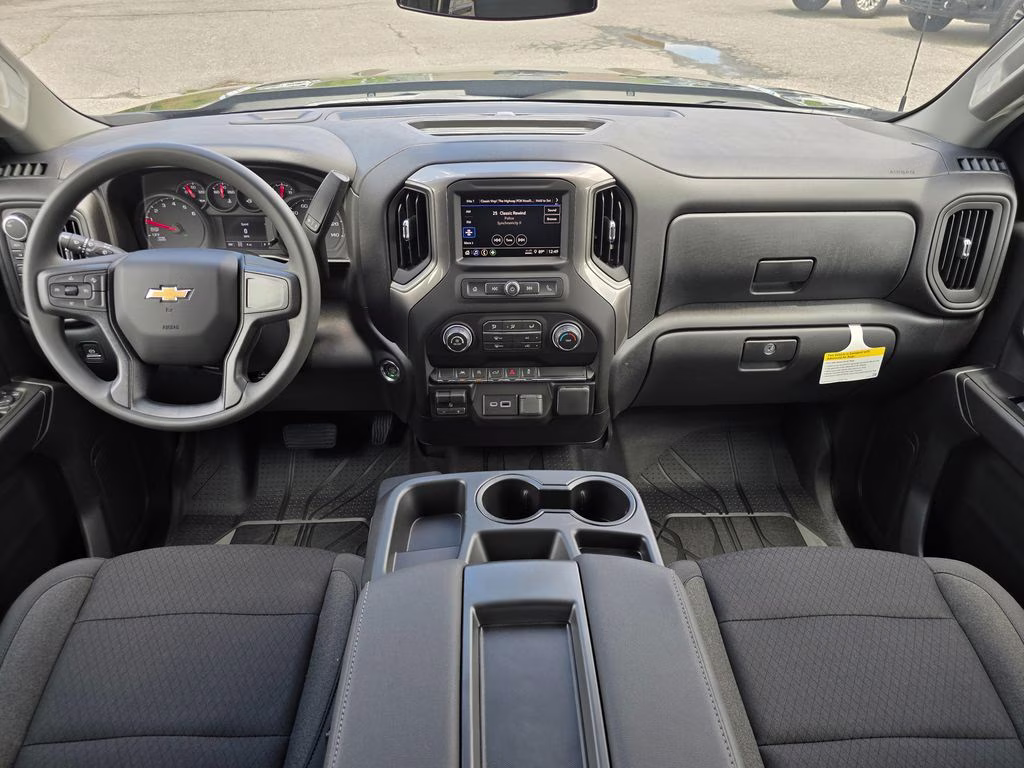2026 Black Chevrolet Silverado 1500 Custom 4X4 Truck
