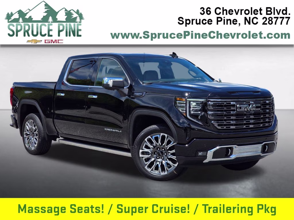 2026 Onyx Black GMC Sierra 1500 Denali Ultimate 4X4 Truck