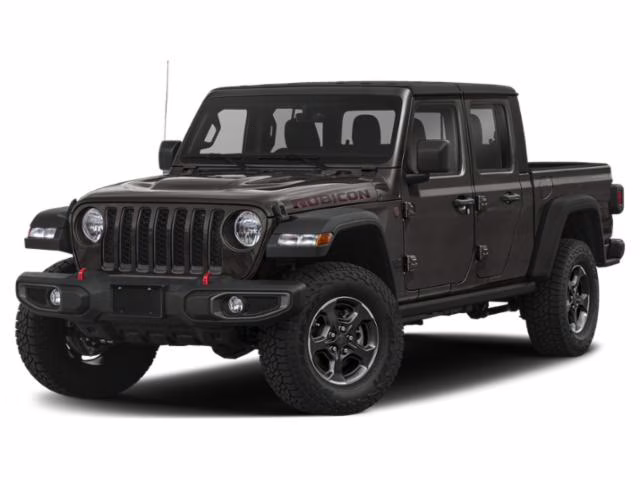 2020 Granite Crystal Metallic Clearcoat Jeep Gladiator Rubicon 4X4 Truck