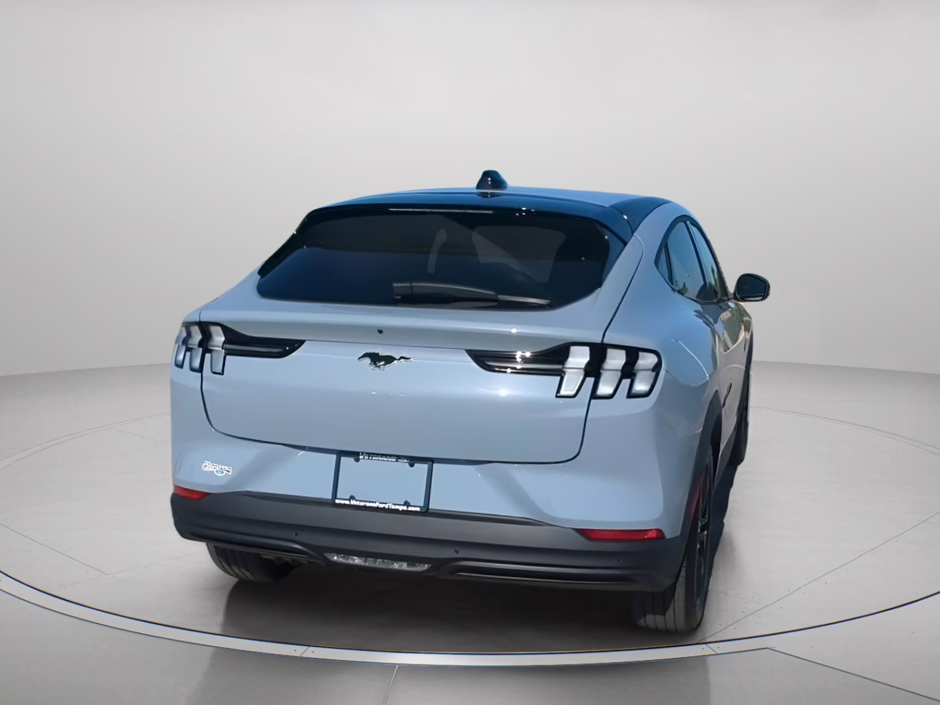 2026 Glacier Gray Metallic Tricoat Ford Mustang Mach-E Select RWD SUV