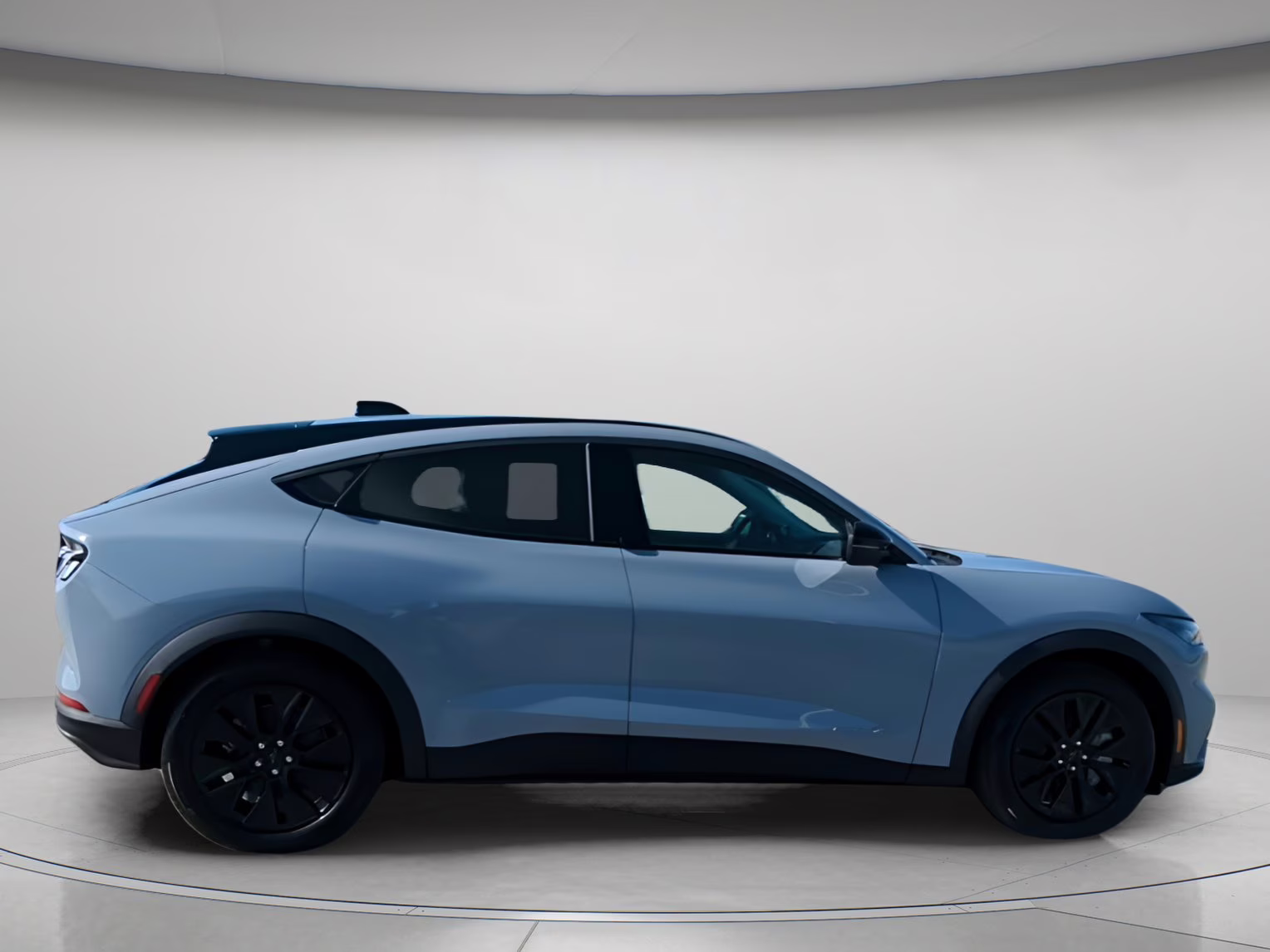 2026 Glacier Gray Metallic Tricoat Ford Mustang Mach-E Select RWD SUV