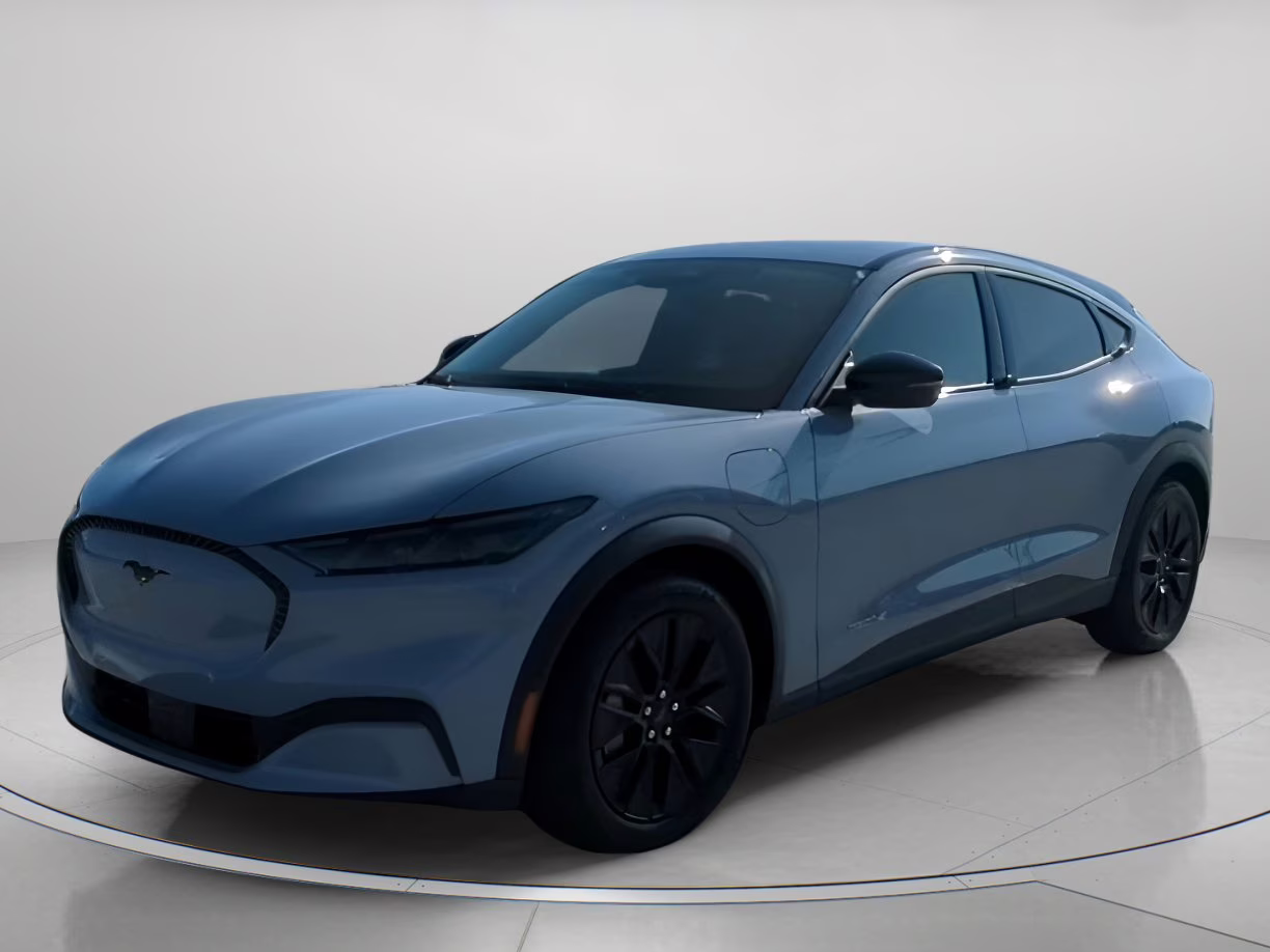 2026 Glacier Gray Metallic Tricoat Ford Mustang Mach-E Select RWD SUV