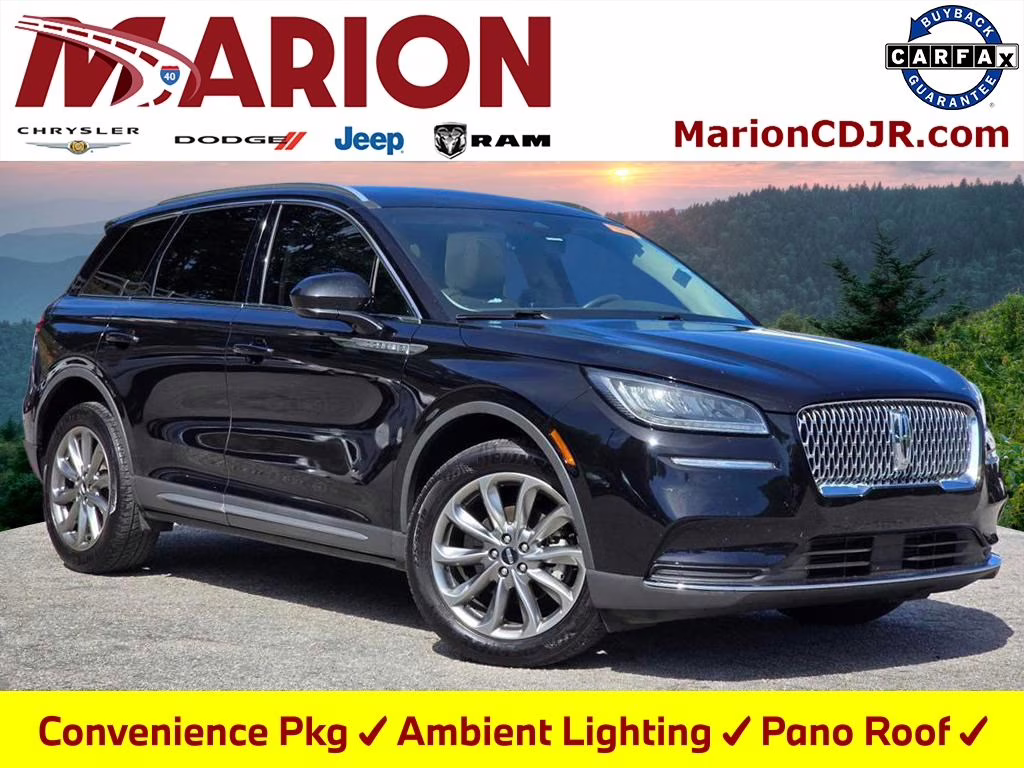 2022 Black Metallic Lincoln Corsair Standard FWD SUV