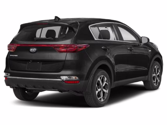 2021 Black Cherry Kia Sportage LX AWD SUV