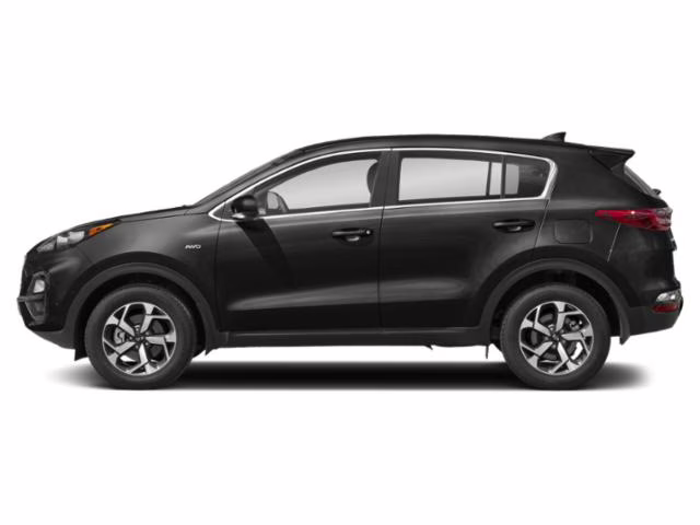 2021 Black Cherry Kia Sportage LX AWD SUV