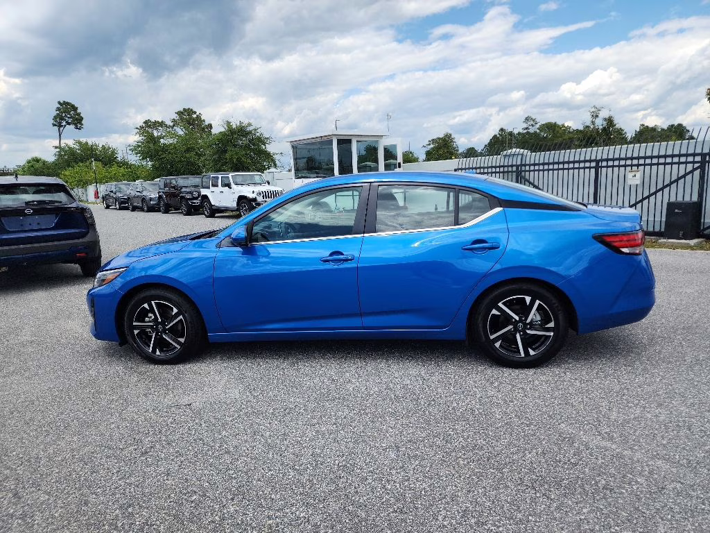 2024 Black Nissan Sentra SV FWD Sedan
