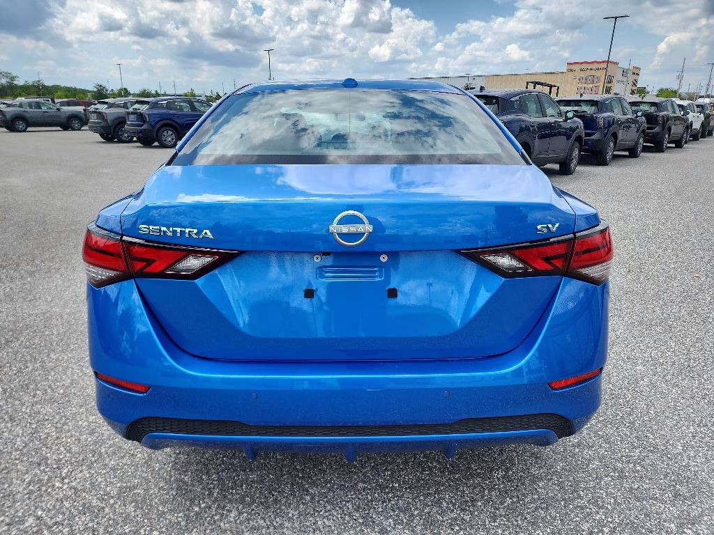 2024 Black Nissan Sentra SV FWD Sedan