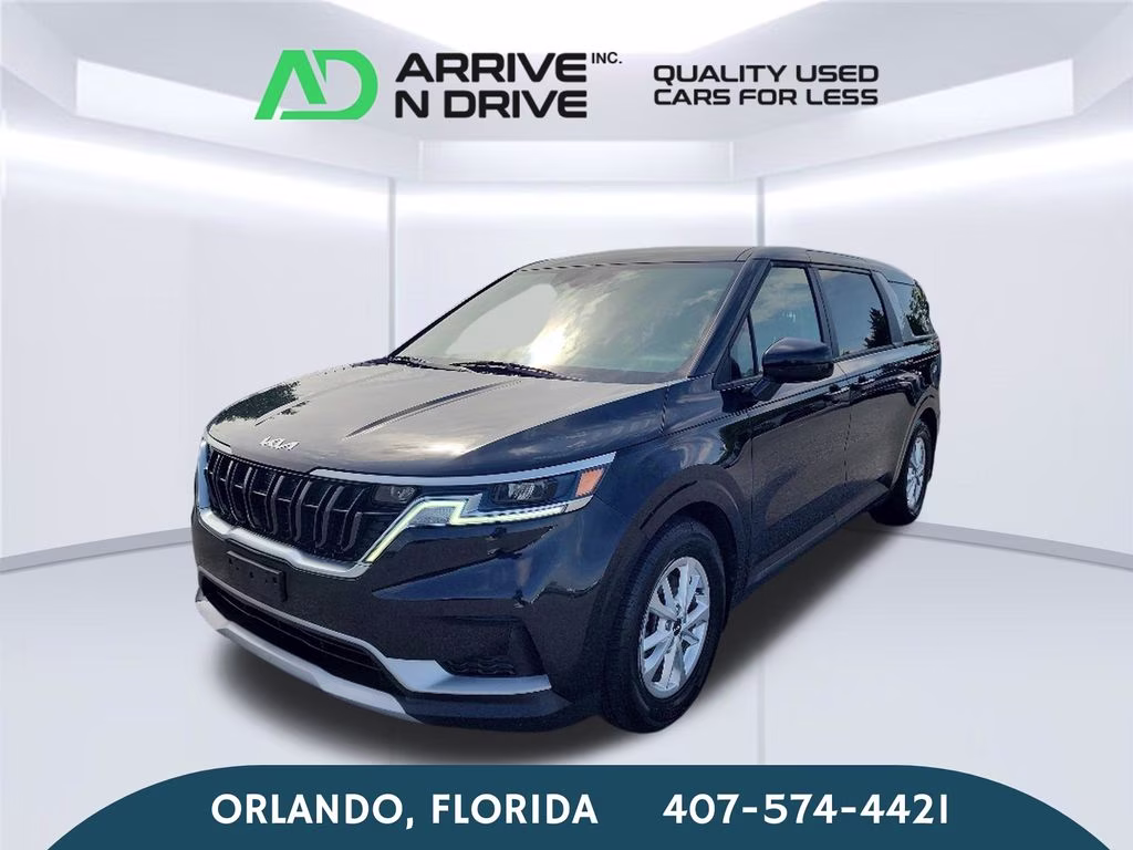 2022 Black Kia Carnival LX FWD Van
