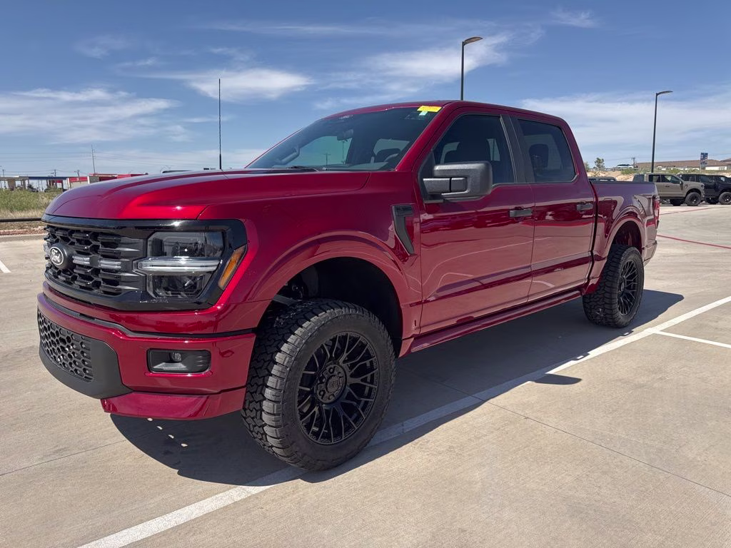 2026 Maroon Ford F-150 STX 4X4 Truck