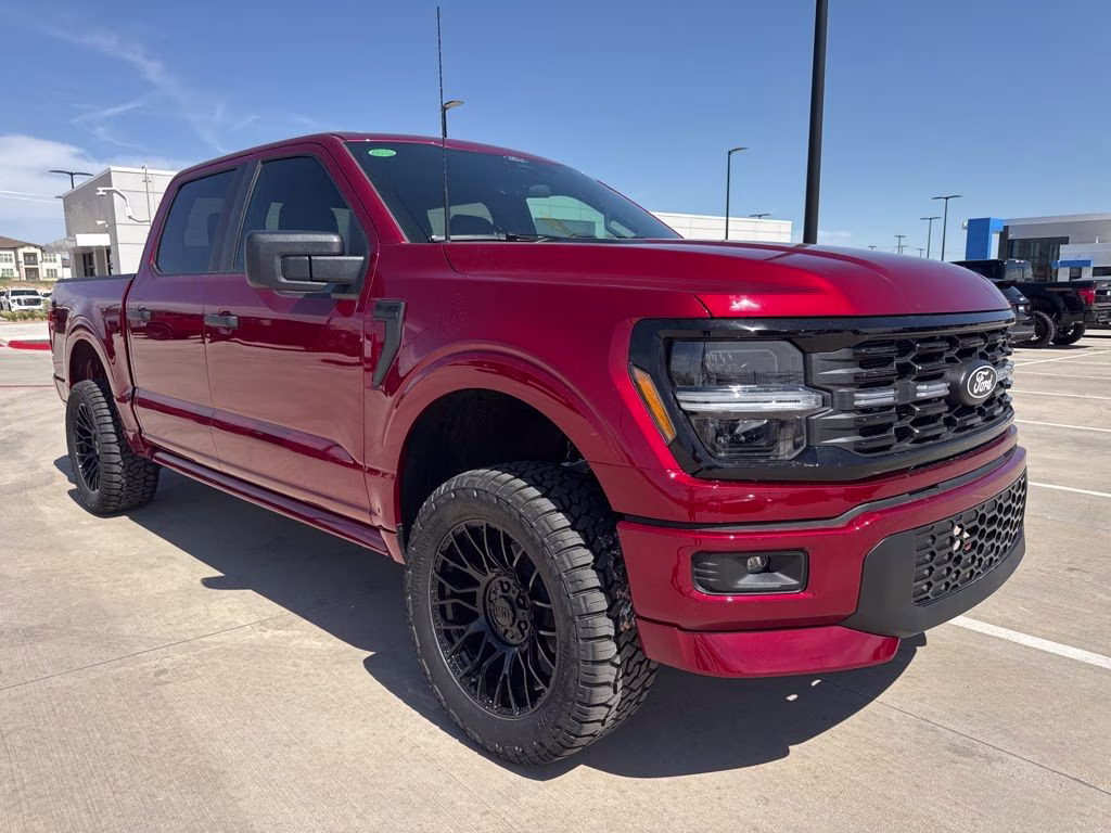 2026 Maroon Ford F-150 STX 4X4 Truck