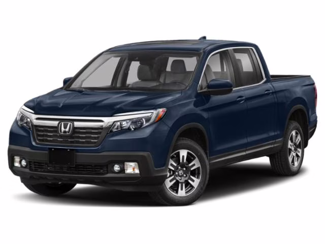 2020 Blue Honda Ridgeline RTL AWD Truck