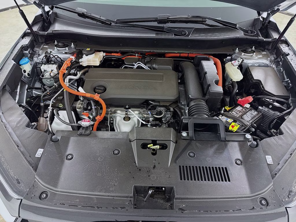 2026 Solar Silver Metallic Honda CR-V Hybrid Sport-L FWD SUV