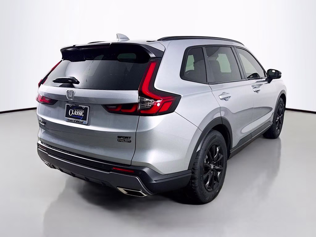 2026 Solar Silver Metallic Honda CR-V Hybrid Sport-L FWD SUV