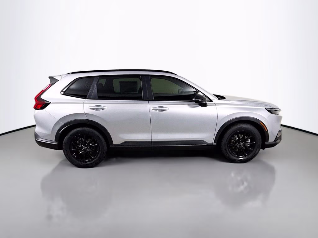 2026 Solar Silver Metallic Honda CR-V Hybrid Sport-L FWD SUV