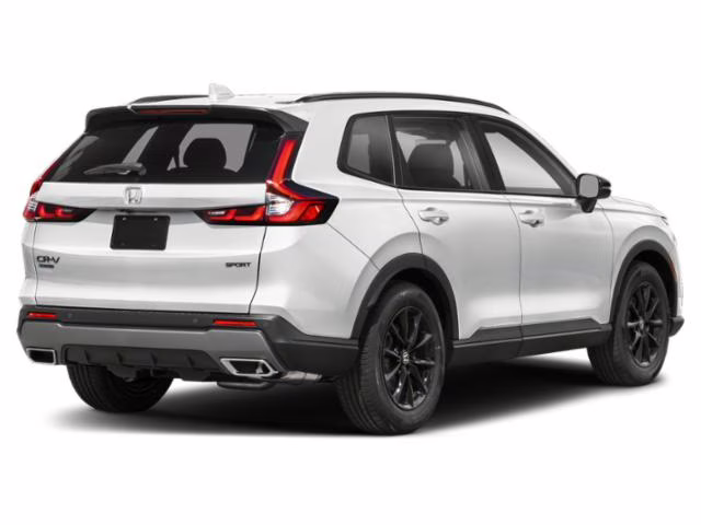 2026 Platinum White Pearl Honda CR-V Hybrid Sport-L FWD SUV