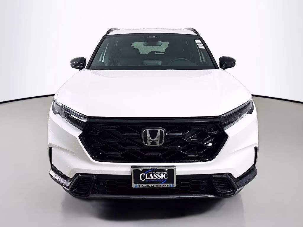 2026 Platinum White Pearl Honda CR-V Hybrid Sport-L FWD SUV